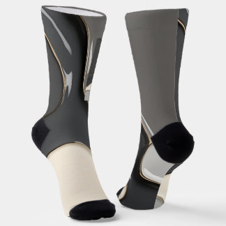 Chaussette Chaussettes en graphisme abstrait élégant