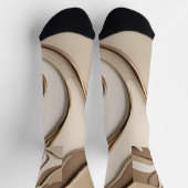 Chaussette Chaussettes en graphisme abstrait élégant (Haut)