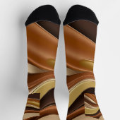 Chaussette Chaussettes en graphisme abstrait élégant (Haut)