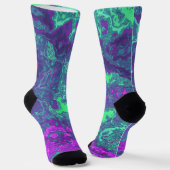 Chaussette Chaussettes en néon marbré (Angulaire)
