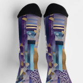 Chaussette chaussettes en patchwork (Haut)