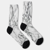 Chaussette Chaussettes en pierre Marbre blanc Design moderne (Droite)