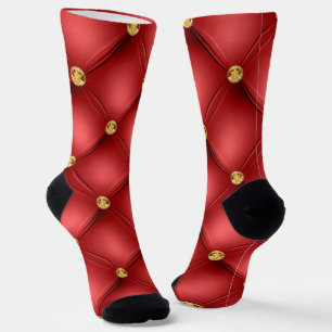 Chaussette Chaussettes en pierre rouge
