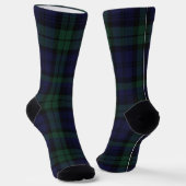 Chaussette Chaussettes en Tartan Black Watch (Angulaire)