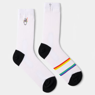 Chaussette Chaussettes Équipage Arc-en-Ciel ADN Cheval