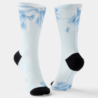 Chaussette Chaussettes Équipage Élégant Jardin Floral Papillo