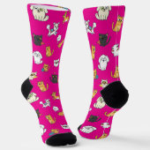 Chaussette Chaussettes équipage motif animaux drôles (Angulaire)