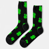 Chaussette Chaussettes équipage Trèfle Vert Chanceux (Gauche)