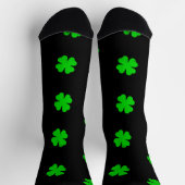 Chaussette Chaussettes équipage Trèfle Vert Chanceux (Haut)