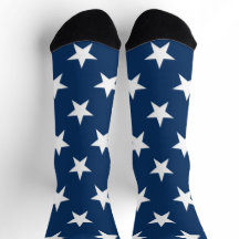 Chaussettes Étoiles Drapeau Patriotique