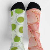 Chaussette Chaussettes fantaisie œufs verts et jambon (Haut)