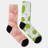 Chaussette Chaussettes fantaisie œufs verts et jambon (Droite)
