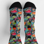 Chaussette Chaussettes fantaisie pour femmes (Haut)