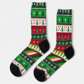 Chaussette Chaussettes festives de Noël (Gauche)