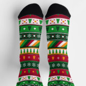 Chaussette Chaussettes festives de Noël (Haut)