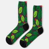 Chaussette Chaussettes "Feuilles & Berries" (Gauche)