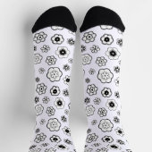 Chaussette chaussettes fleurs dessin animé (Haut)