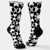 Chaussette chaussettes fleurs et étoiles (Angulaire)