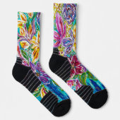 Chaussette Chaussettes florales (Droite)