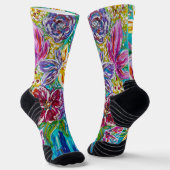 Chaussette Chaussettes florales (Angulaire)