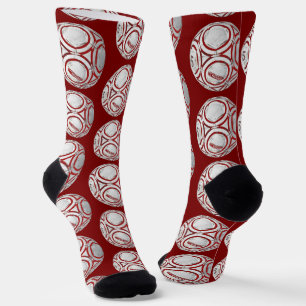 Chaussette Chaussettes folles de football de balle de footbal
