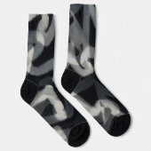 Chaussette Chaussettes folles noirs et gris (Droite)