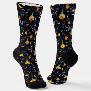 Chaussette Chaussettes forestières d'Halloween #2