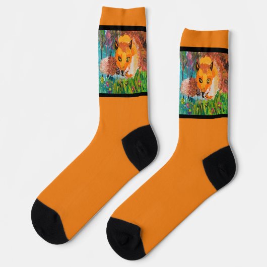 Chaussette Chaussettes Foxy Crew (Gauche)