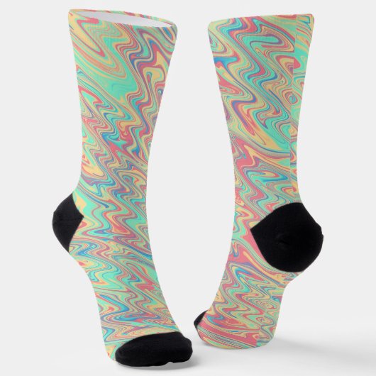Chaussette Chaussettes Funky Waves (Angulaire)