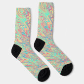 Chaussette Chaussettes Funky Waves (Droite)