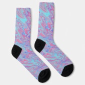 Chaussette Chaussettes Funky Waves (Droite)