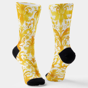 Chaussette Chaussettes Gold Art Déco de style vintage