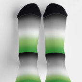Chaussette Chaussettes Gradient Aromantique Crew (Haut)