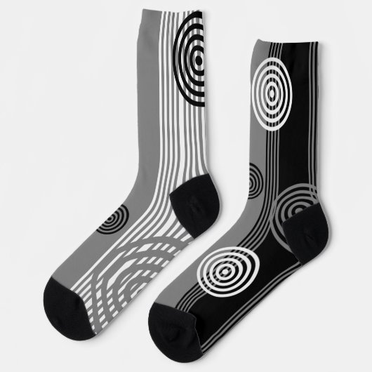 Chaussette chaussettes graphiques (Gauche)