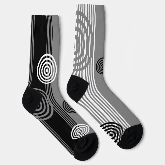 Chaussette chaussettes graphiques (Droite)