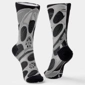 Chaussette Chaussettes gris "CINEMA Reels" (Angulaire)