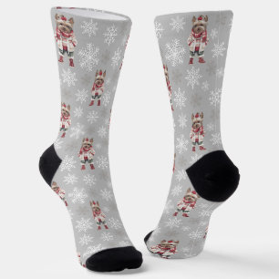 Chaussette Chaussettes gris clair Terrier du Yorkshire mignon