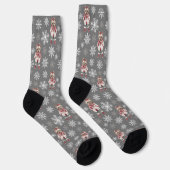 Chaussette Chaussettes gris d'hiver du Terrier du Yorkshire (Droite)
