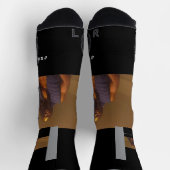 Chaussette Chaussettes grises athlétiques haute performance ( (Haut)