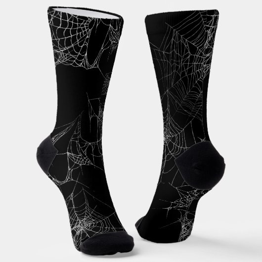 Chaussette Chaussettes Halloween Web Spider (Angulaire)