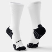 Chaussette Chaussettes haute performance Zen noir blanc (Angulaire)