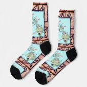 Chaussette Chaussettes Hawaii Tapa (Gauche)