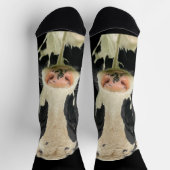Chaussette Chaussettes Holstein Cow (Haut)