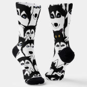 Chaussette Chaussettes Huskies (Angulaire)
