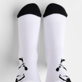 Chaussette Chaussettes Husky Sibérien Personnaliser Chaussett (Haut)