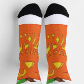 Chaussette Chaussettes Jack-o-Latern (Haut)