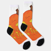 Chaussette Chaussettes Jack-o-Latern (Droite)