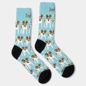 Chaussette Chaussettes Jack Russell Chien Design (Droite)