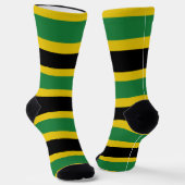 Chaussette Chaussettes Jamaica Jah Army Rasta Reggae Roots (Angulaire)