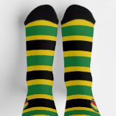 Chaussette Chaussettes Jamaica Rasta Reggae Bobby Roots One L (Haut)